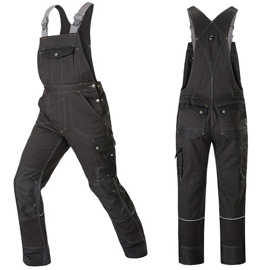 Sleeveless Bib Overalls + Knee Pads Included